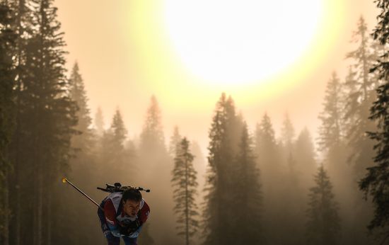 Slovenia Biathlon World Cup Individual Race Men