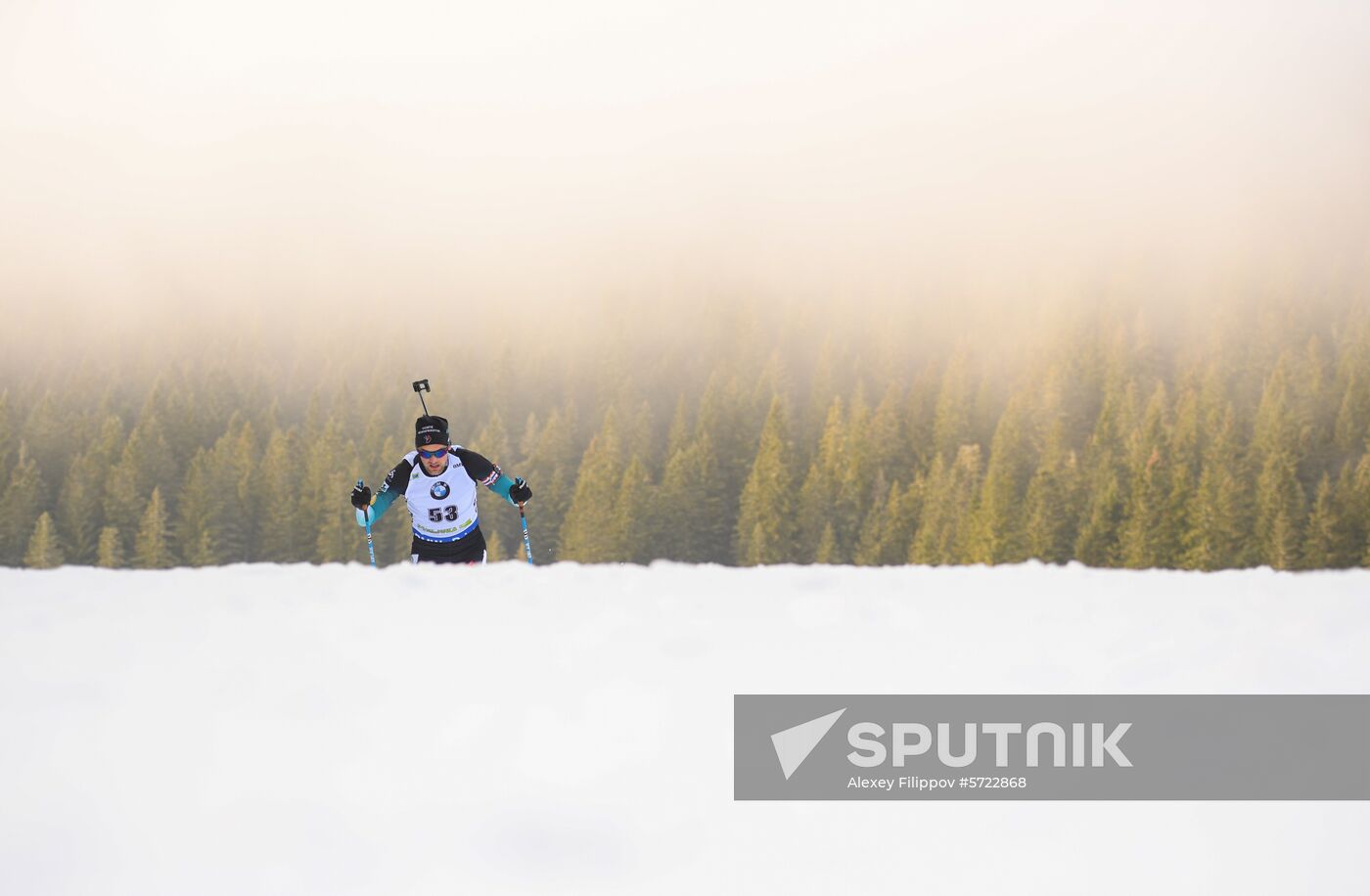 Slovenia Biathlon World Cup Individual Race Men