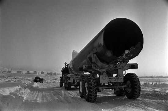 Siyanie Severa (Northern Lights) gas pipeline system under contruction