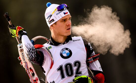 Slovenia Biathlon World Cup Individual Race Men