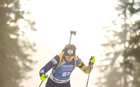 Slovenia Biathlon World Cup Individual Race Women