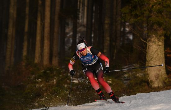 Slovenia Biathlon World Cup Individual Race Women