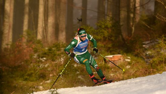 Slovenia Biathlon World Cup Individual Race Women