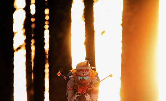 Slovenia Biathlon World Cup Individual Race Women