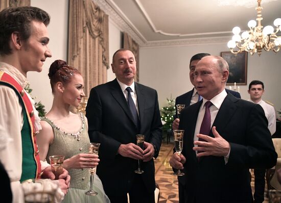President Vladimir Putin's working trip to St. Petersburg