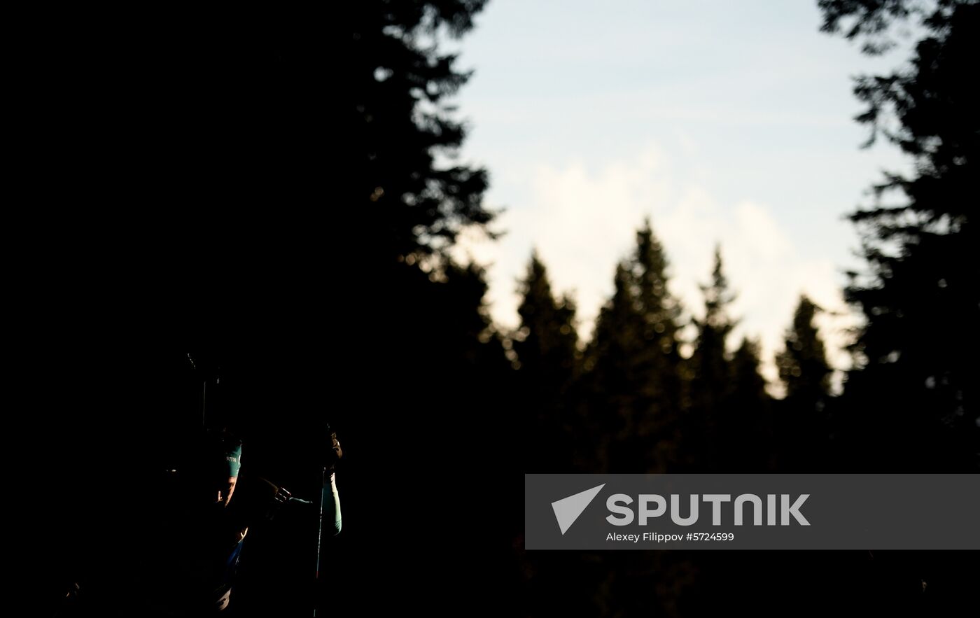 Slovenia Biathlon World Cup Sprint Race Men