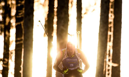 Slovenia Biathlon World Cup Sprint Race Men
