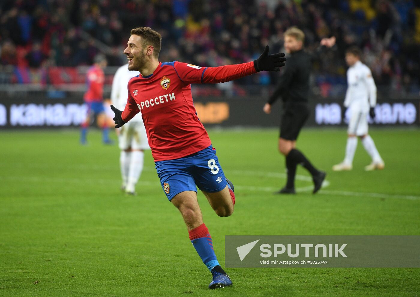 Russia Soccer Premier-League CSKA - Yenisey