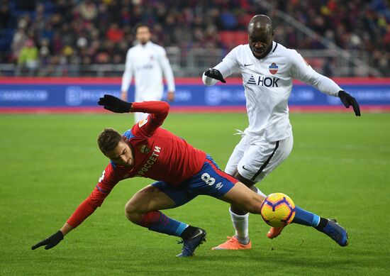 Russia Soccer Premier-League CSKA - Yenisey
