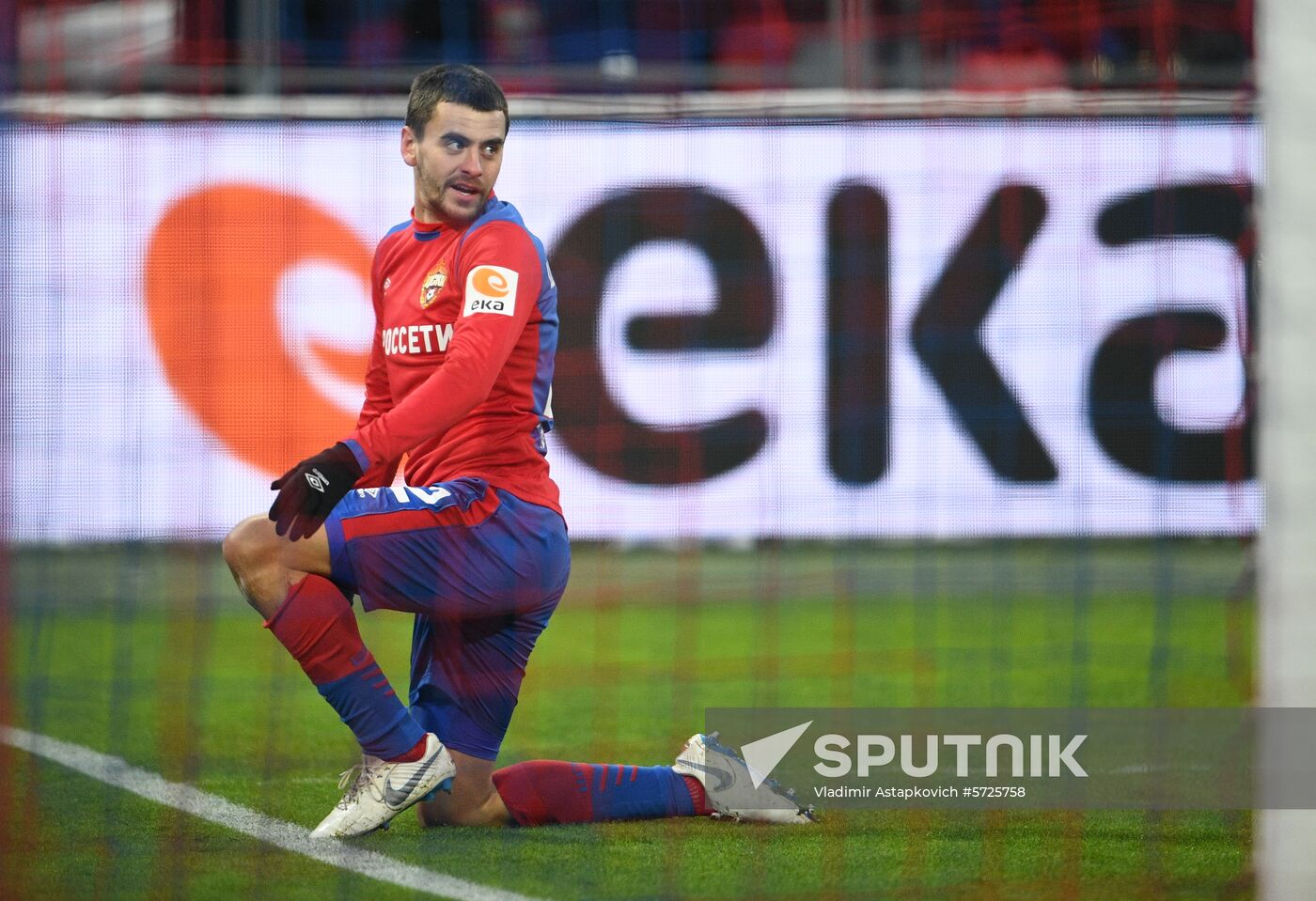 Russia Soccer Premier-League CSKA - Yenisey