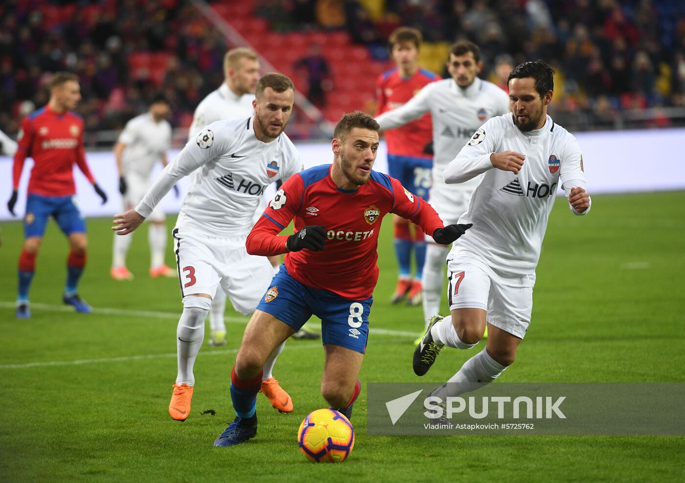 Russia Soccer Premier-League CSKA - Yenisey
