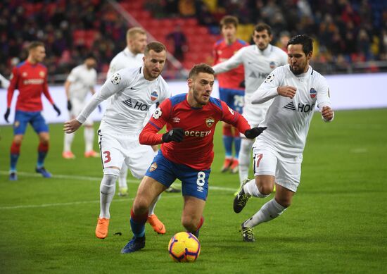 Russia Soccer Premier-League CSKA - Yenisey