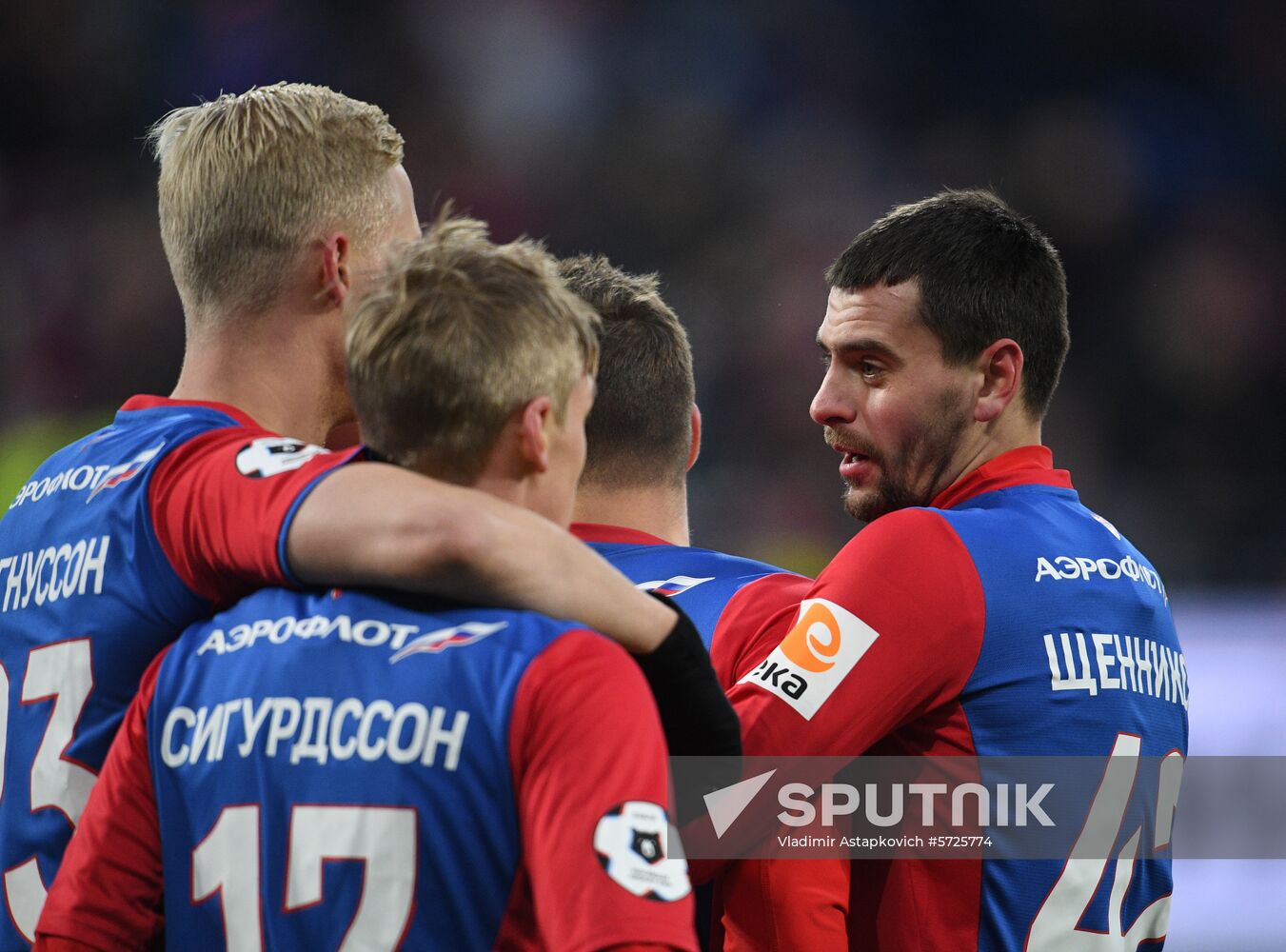 Russia Soccer Premier-League CSKA - Yenisey