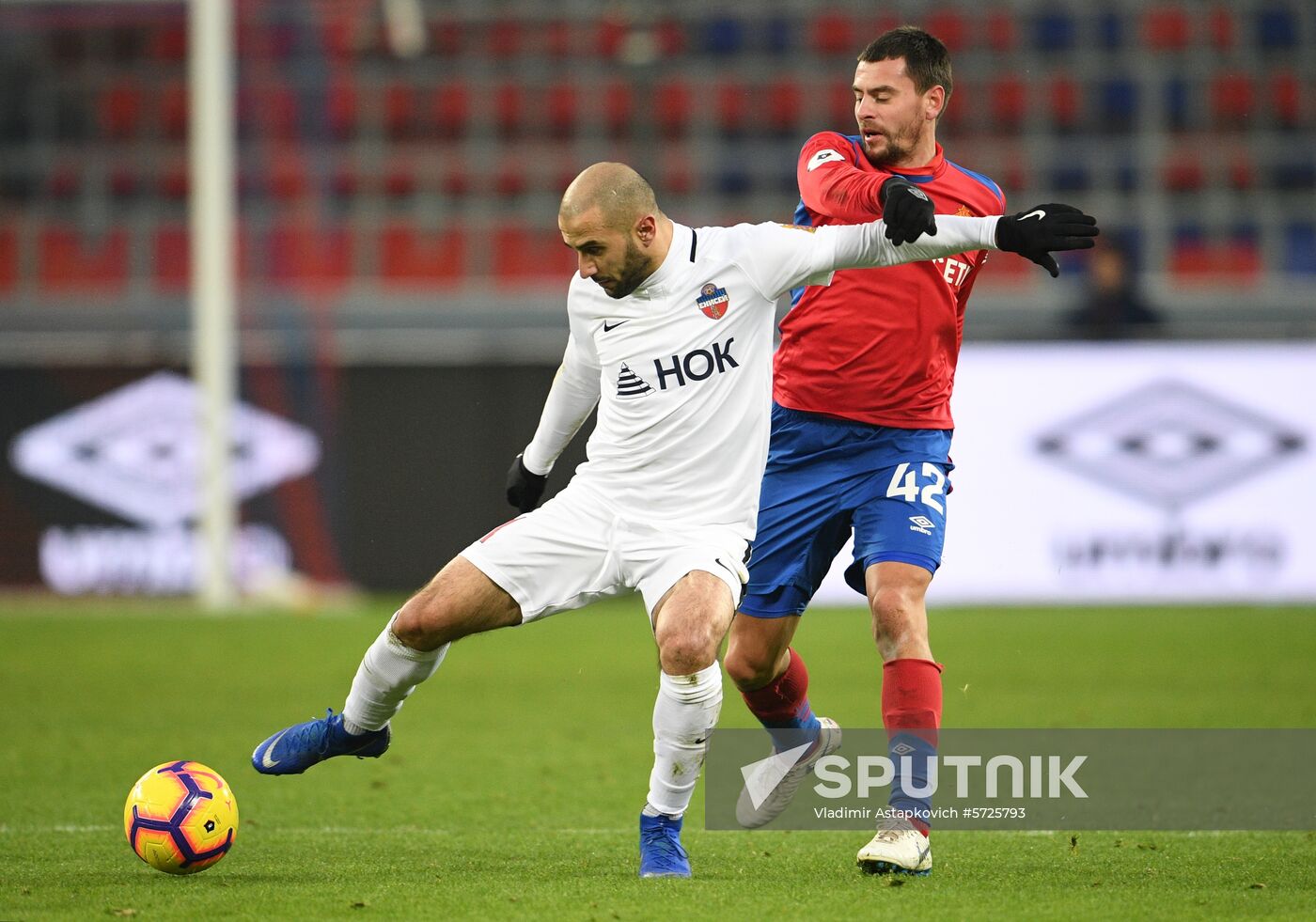 Russia Soccer Premier-League CSKA - Yenisey