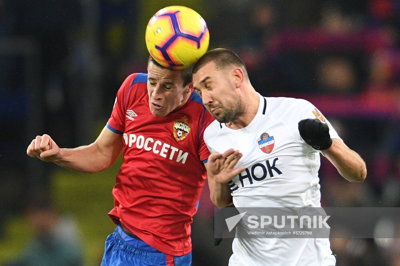 Russia Soccer Premier-League CSKA - Yenisey
