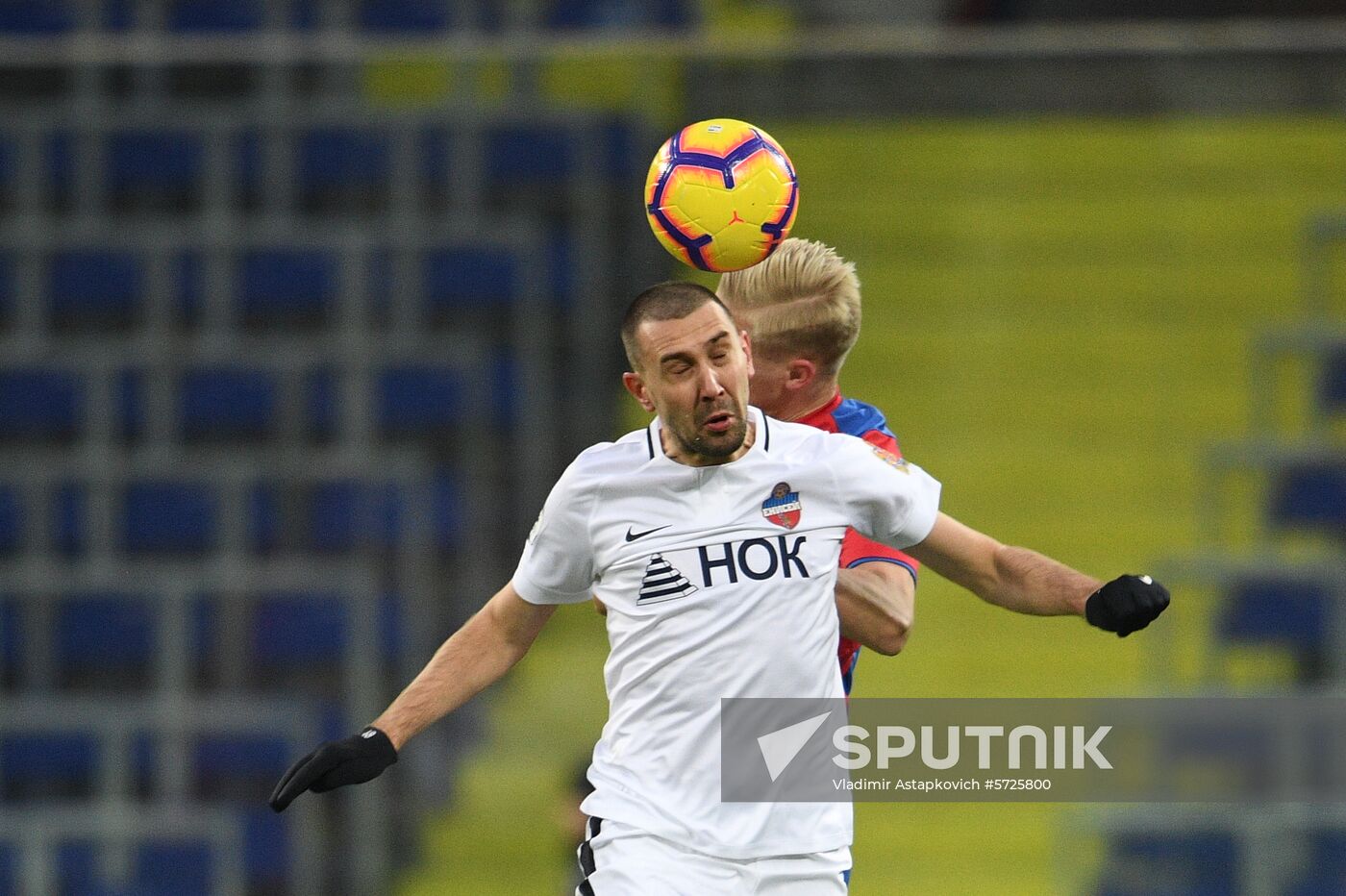 Russia Soccer Premier-League CSKA - Yenisey