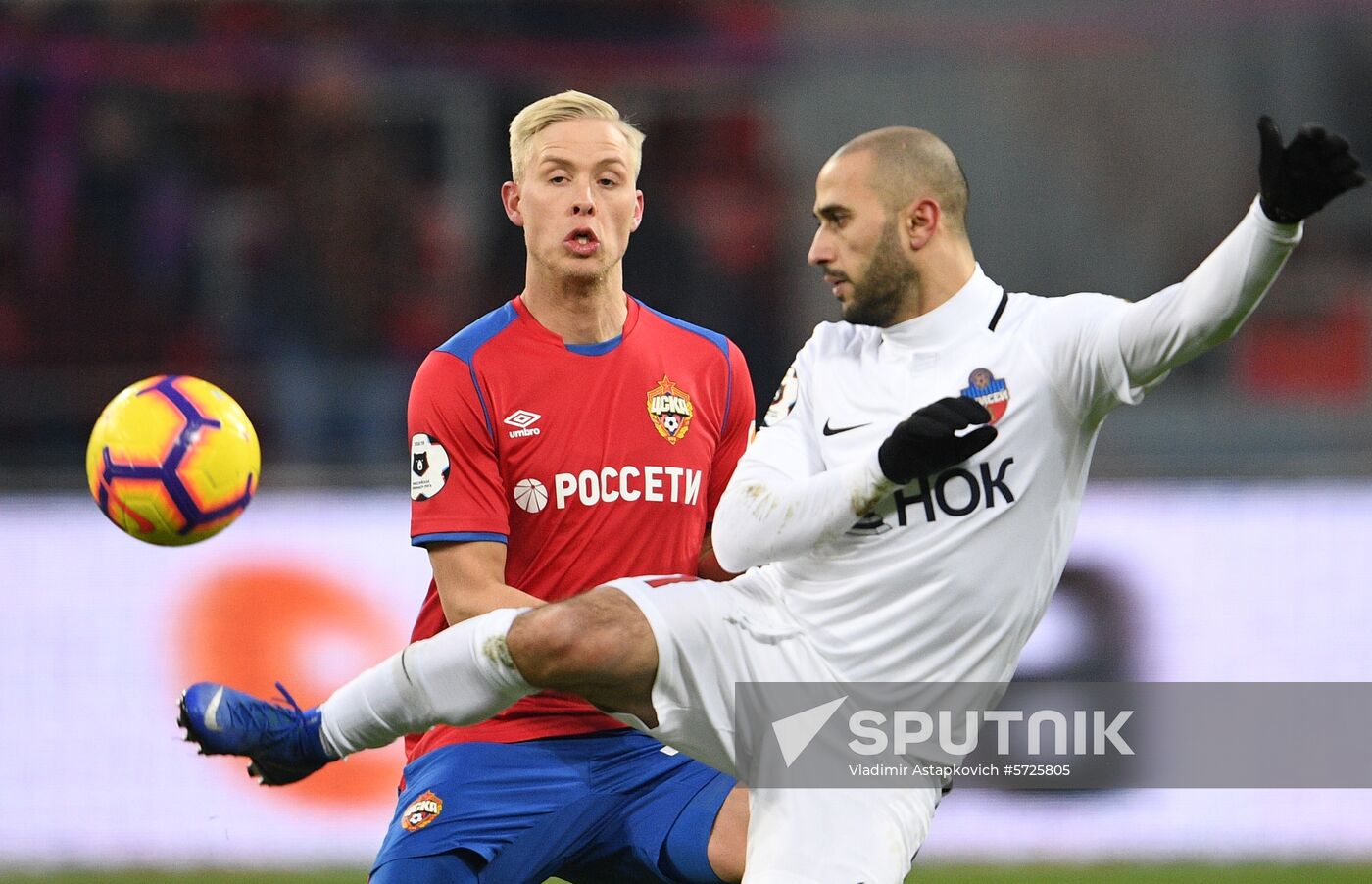 Russia Soccer Premier-League CSKA - Yenisey