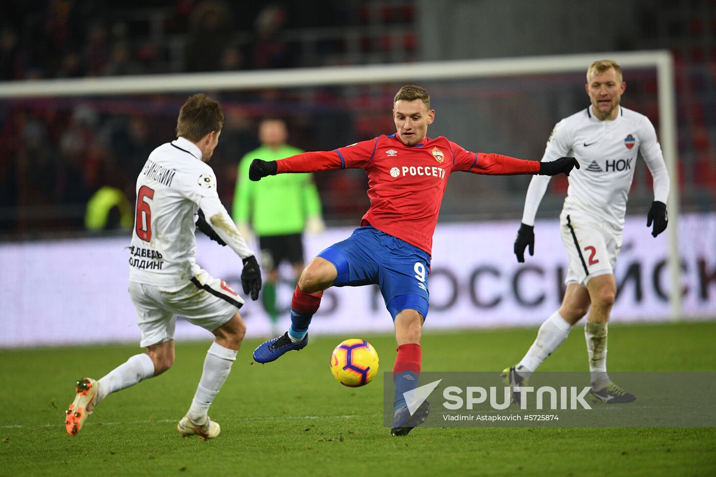 Russia Soccer Premier-League CSKA - Yenisey