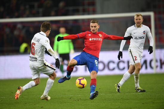 Russia Soccer Premier-League CSKA - Yenisey