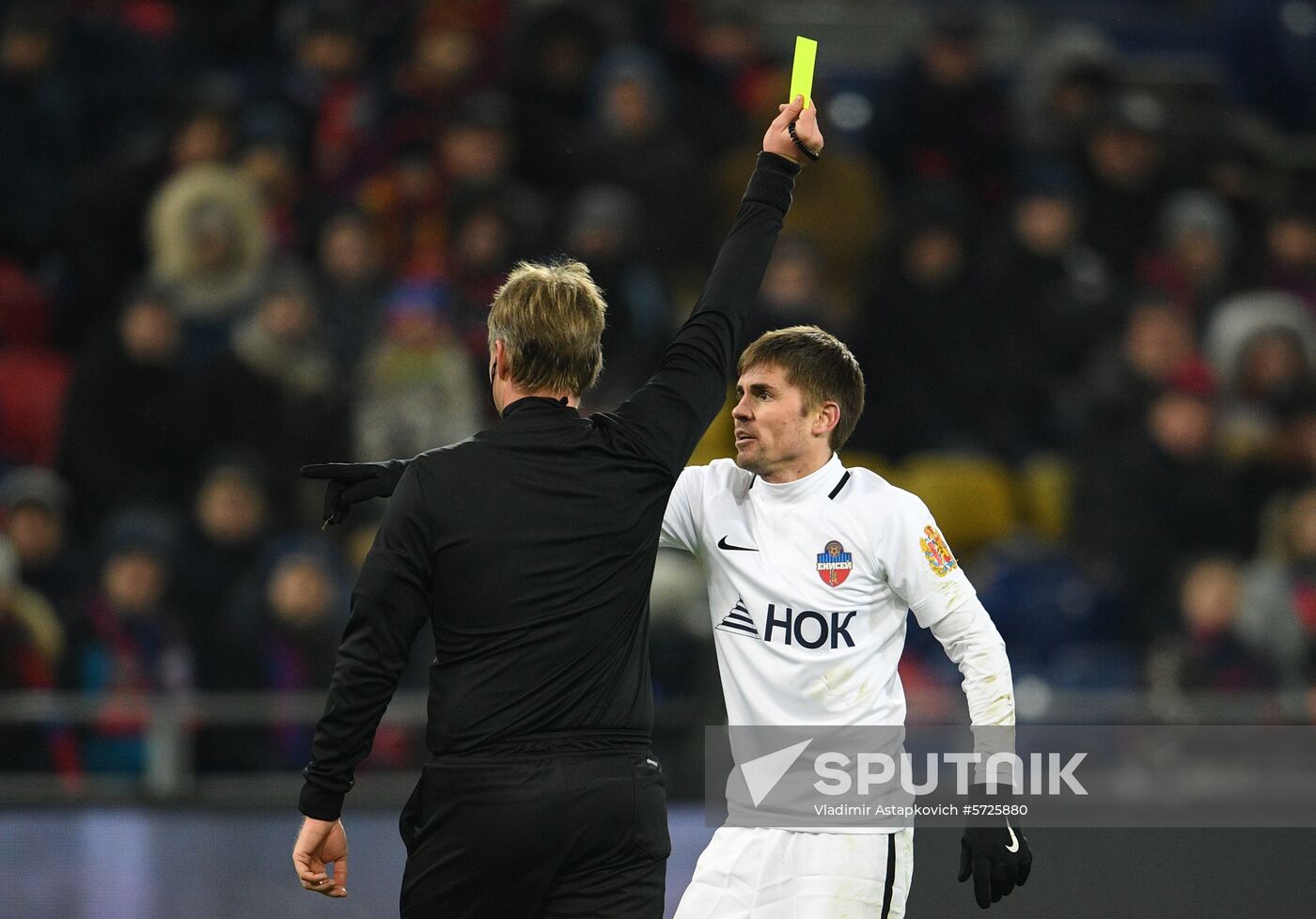 Russia Soccer Premier-League CSKA - Yenisey