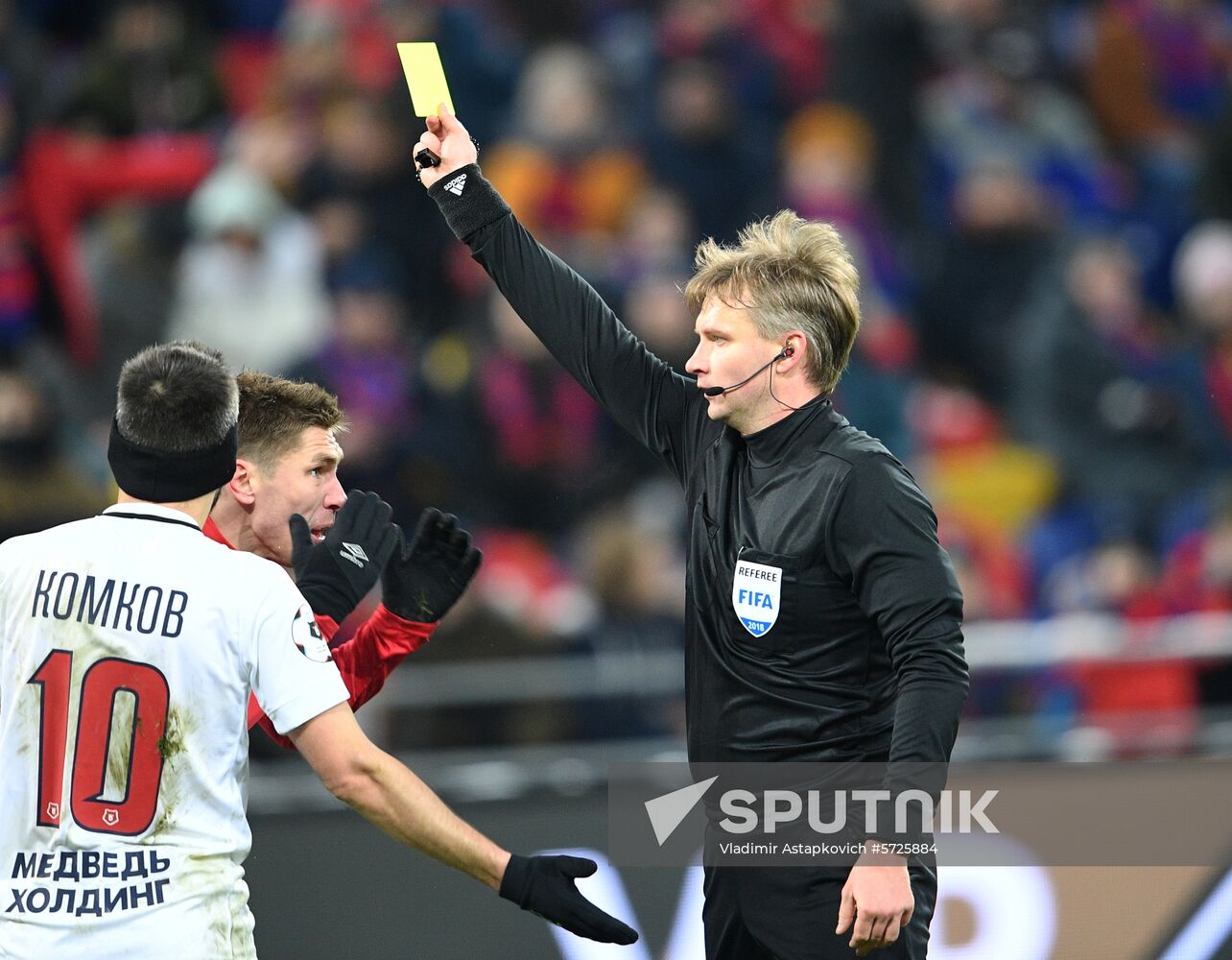 Russia Soccer Premier-League CSKA - Yenisey