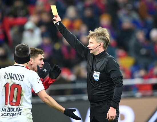 Russia Soccer Premier-League CSKA - Yenisey