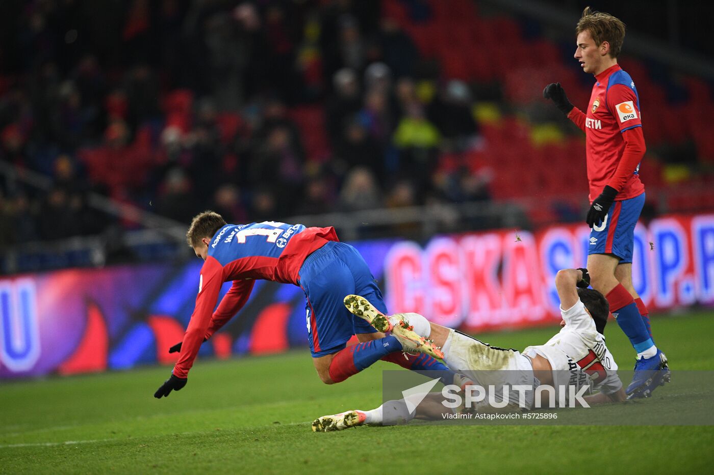 Russia Soccer Premier-League CSKA - Yenisey