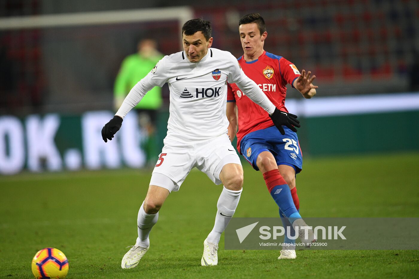 Russia Soccer Premier-League CSKA - Yenisey