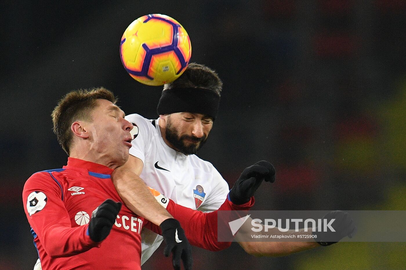 Russia Soccer Premier-League CSKA - Yenisey
