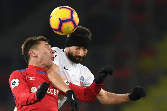 Russia Soccer Premier-League CSKA - Yenisey