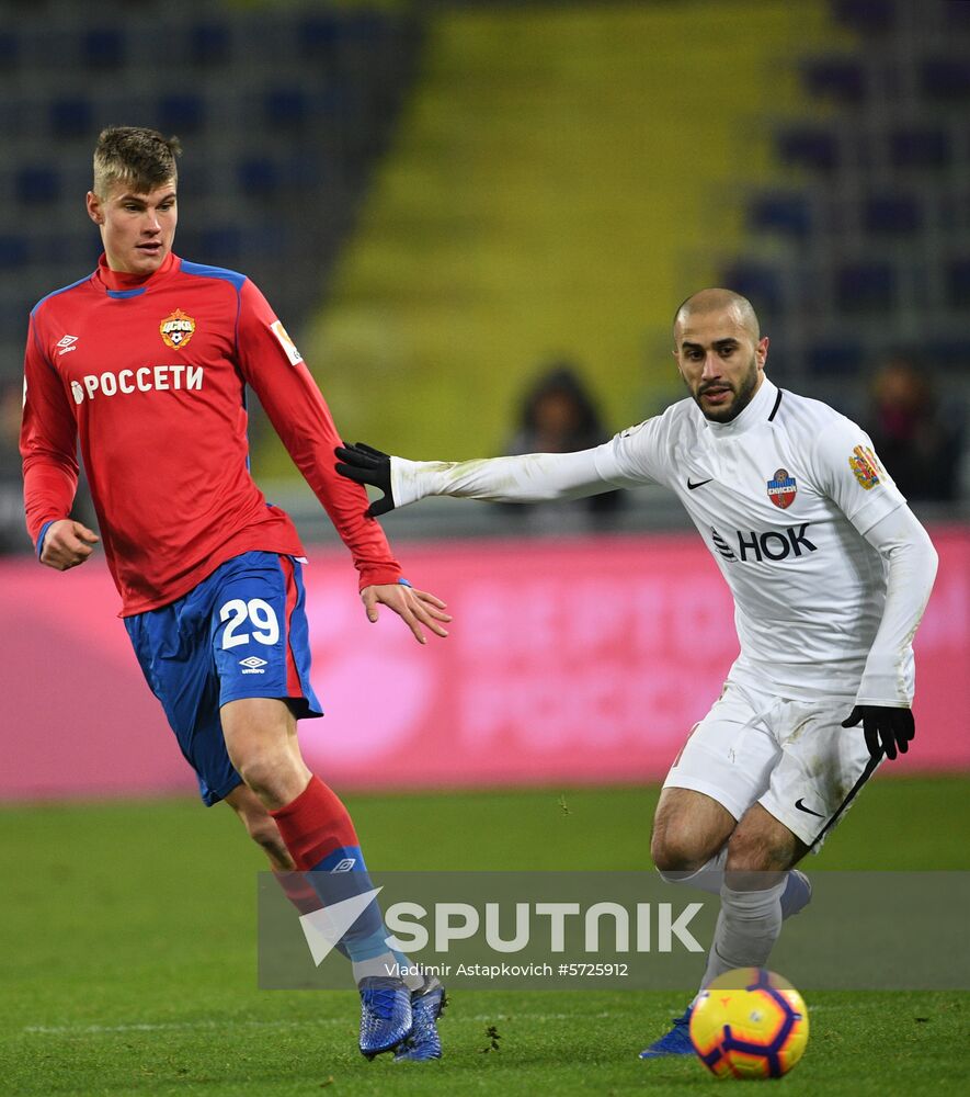 Russia Soccer Premier-League CSKA - Yenisey