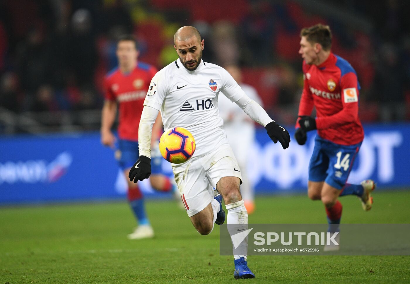 Russia Soccer Premier-League CSKA - Yenisey