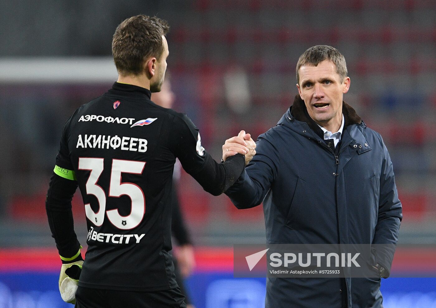 Russia Soccer Premier-League CSKA - Yenisey