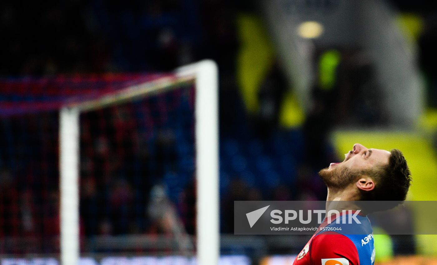 Russia Soccer Premier-League CSKA - Yenisey