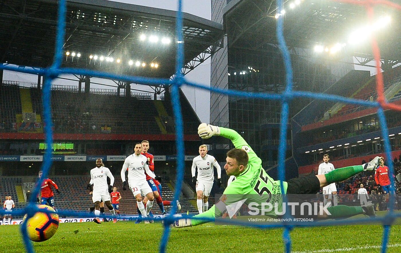 Russia Soccer Premier-League CSKA - Yenisey
