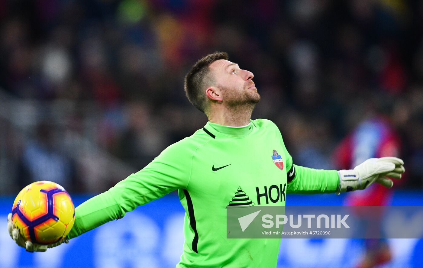 Russia Soccer Premier-League CSKA - Yenisey