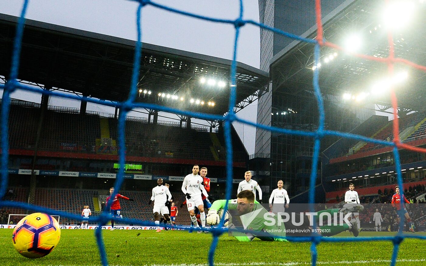 Russia Soccer Premier-League CSKA - Yenisey