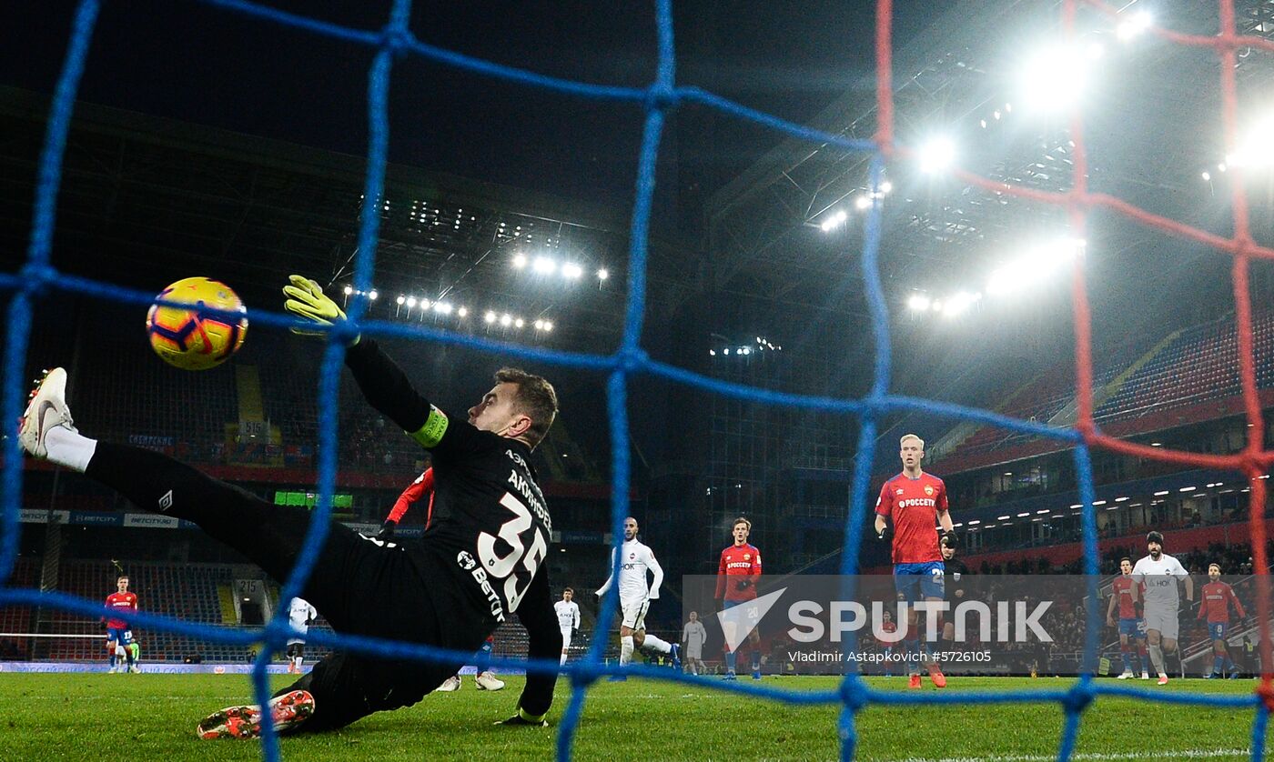 Russia Soccer Premier-League CSKA - Yenisey