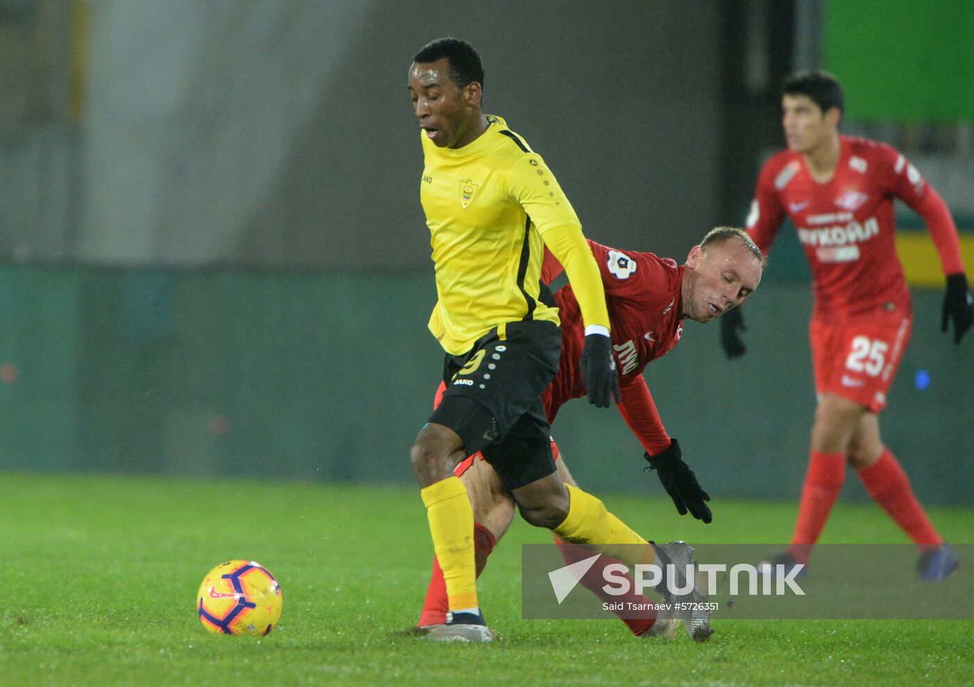Russia Soccer Premier-League Anzhi - Spartak