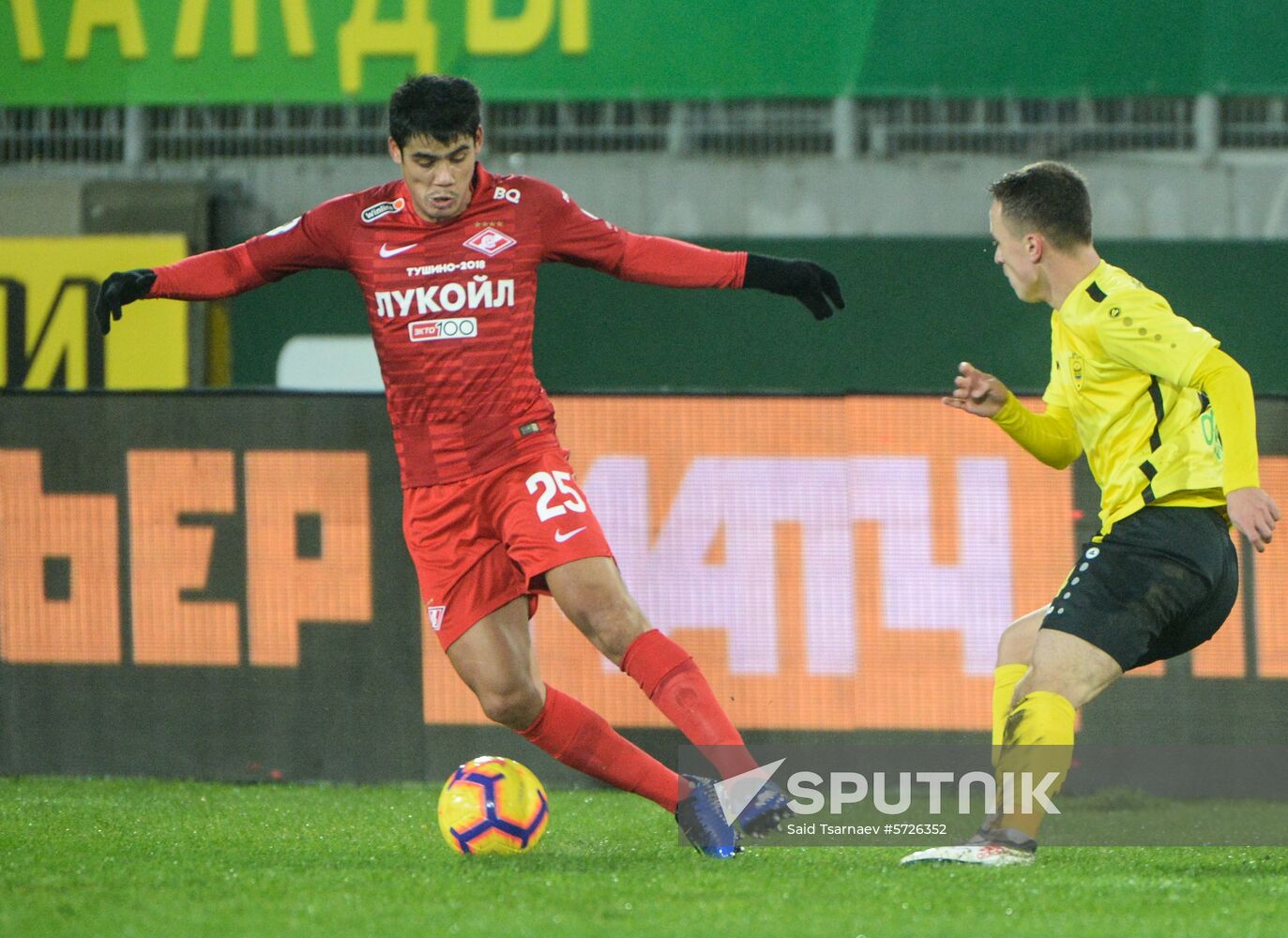 Russia Soccer Premier-League Anzhi - Spartak