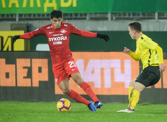 Russia Soccer Premier-League Anzhi - Spartak