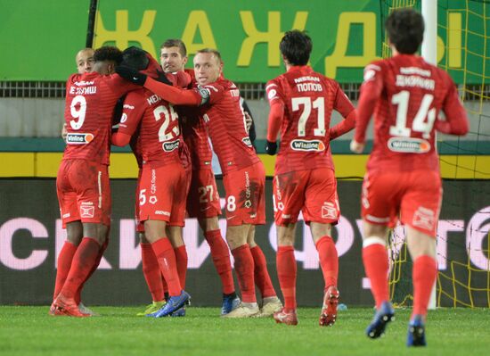 Russia Soccer Premier-League Anzhi - Spartak