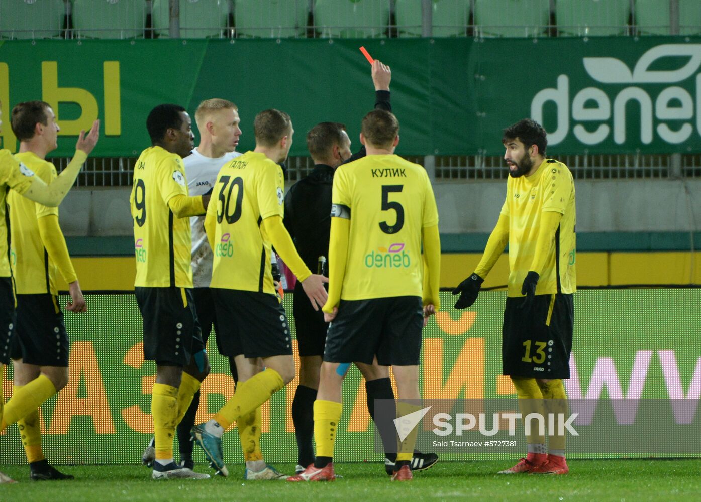 Russia Soccer Premier-League Anzhi - Spartak