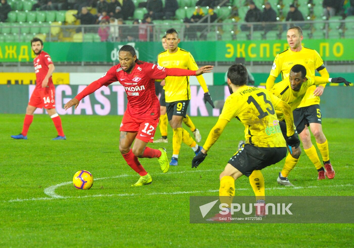 Russia Soccer Premier-League Anzhi - Spartak
