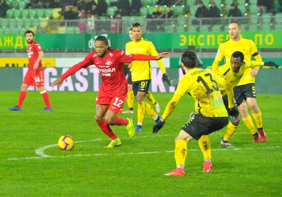 Russia Soccer Premier-League Anzhi - Spartak