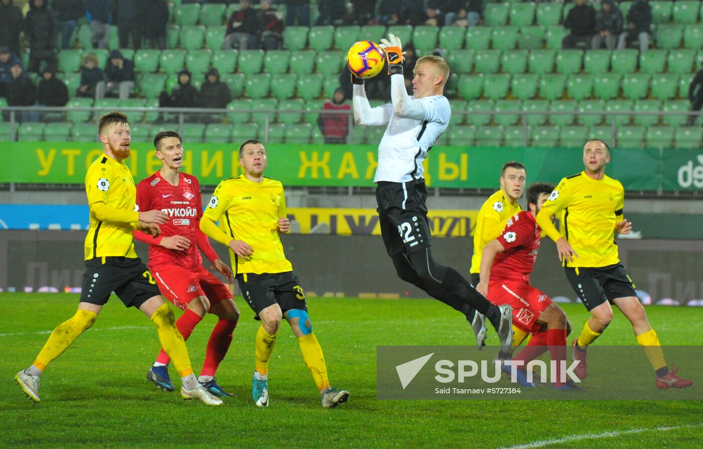 Russia Soccer Premier-League Anzhi - Spartak