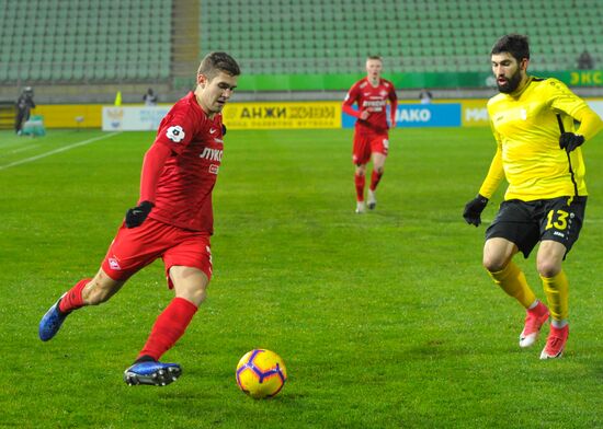 Russia Soccer Premier-League Anzhi - Spartak