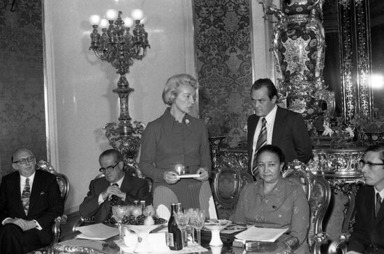 Parliamentary delegation of Federal Republic of Germany on visit to USSR