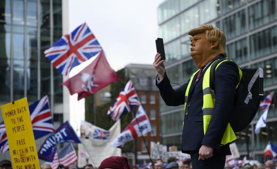 Great Britain Pro-Brexit Rally