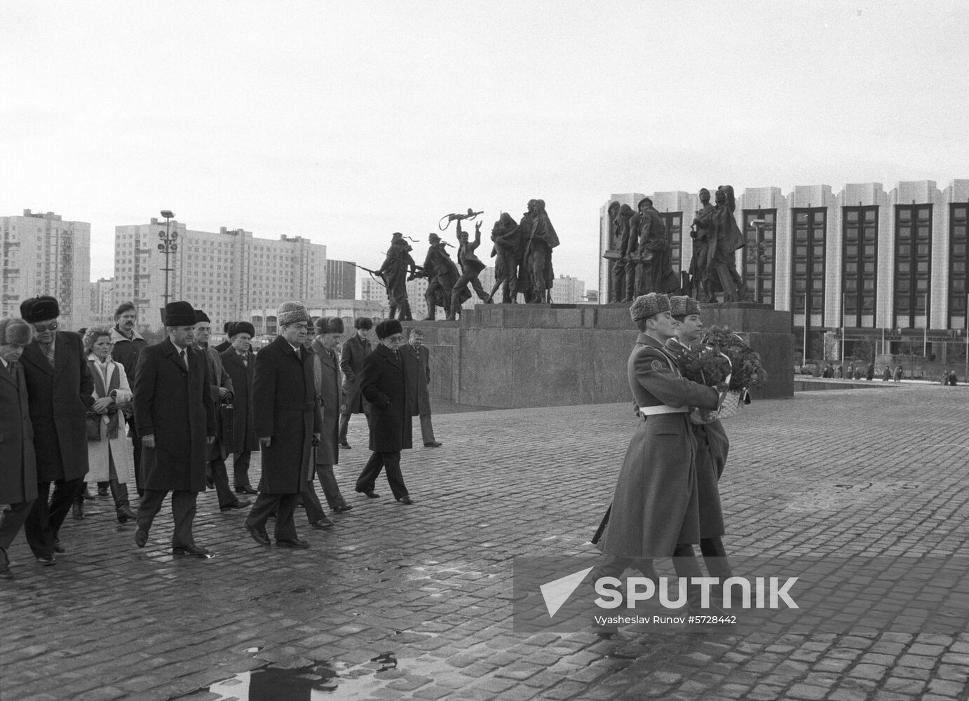 League of Communists of Yugoslavia delegation visits USSR